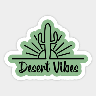 Desert Vibes Sticker